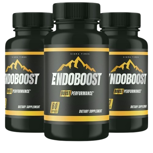 EndoBoost 3 bottles supplement package